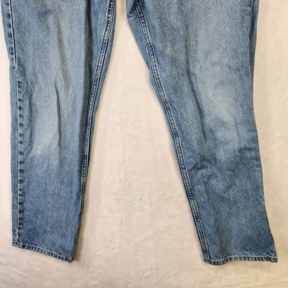 LL Bean Mens Classic Fit Straight Leg Blue Denim‎ Jeans 36x32 Medium Wash 220626